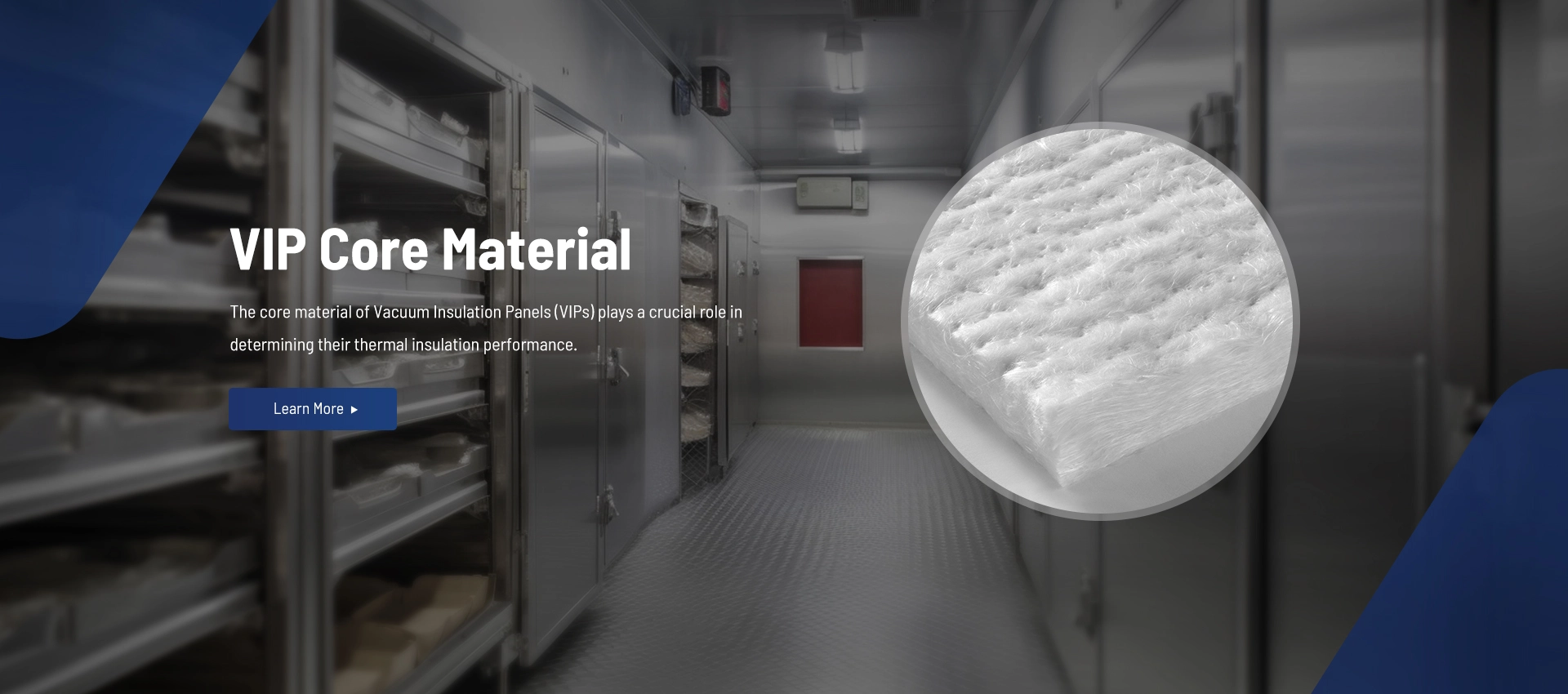 Matériau de base VIP Panneau isolé sous vide